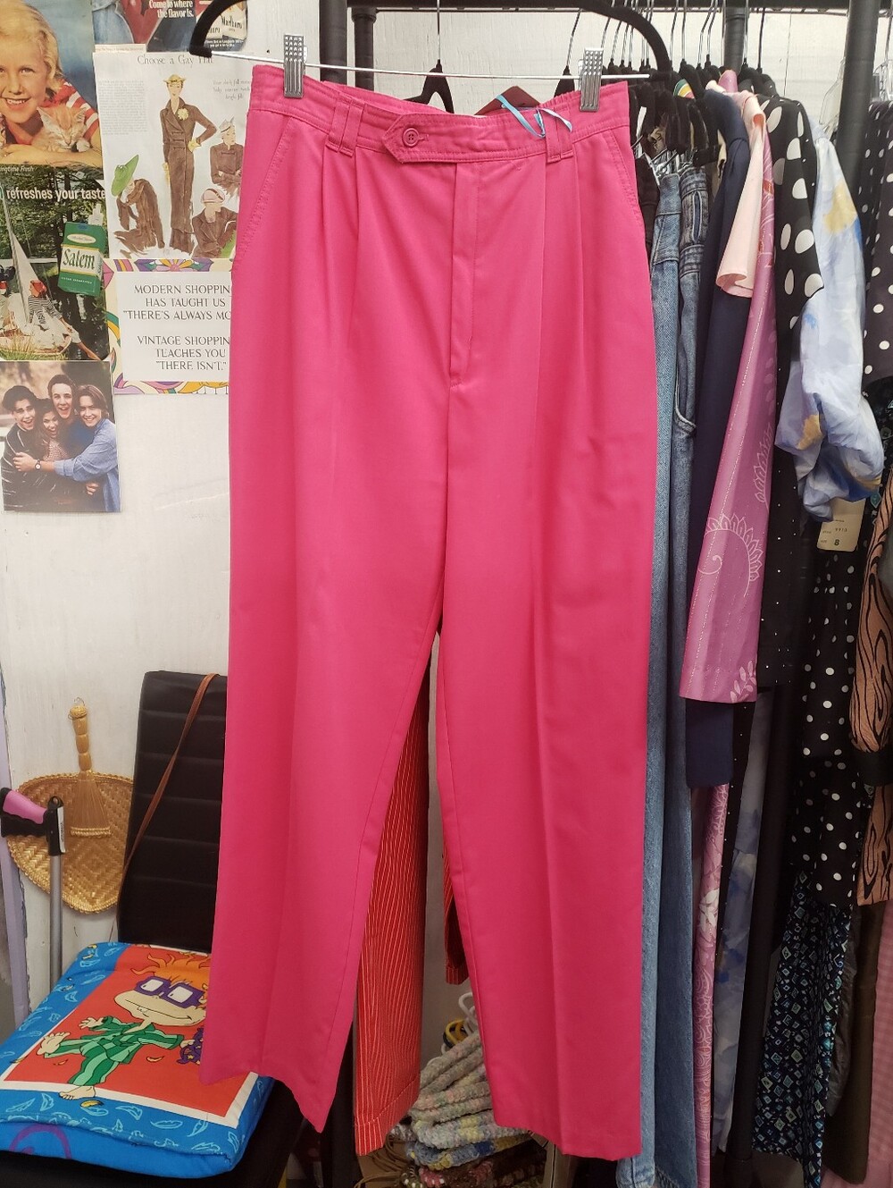 Vintage 1980s Pleated Trousers